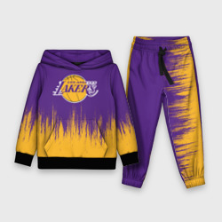 Детский костюм с толстовкой 3D LA Lakers