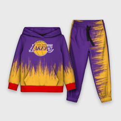 Детский костюм с толстовкой 3D LA Lakers