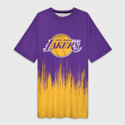 Платье-футболка 3D LA Lakers