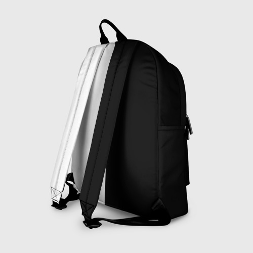 Рюкзак 3D Логотип Черный Клевер разделенный фон - фото 2