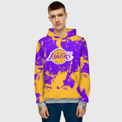Мужская толстовка 3D LA Lakers - фото 2