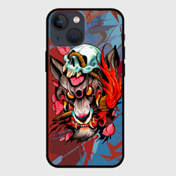 Чехол для iPhone 13 mini Skull and monster