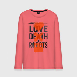 Мужской лонгслив хлопок Love death + robots