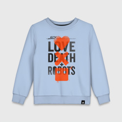 Детский свитшот хлопок Love death + robots