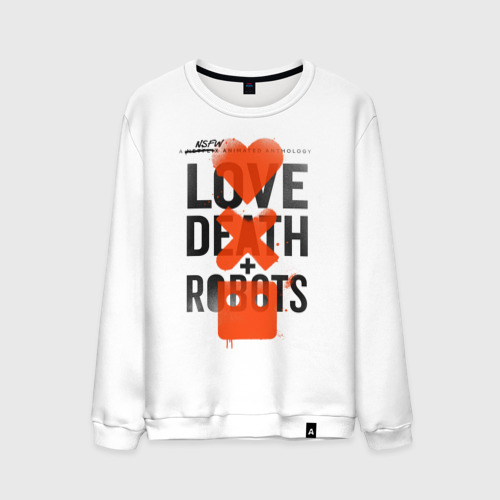 Мужской свитшот хлопок Love death + robots