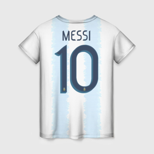 Женская футболка 3D Messi Copa America 2019, цвет 3D печать - фото 2