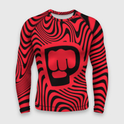 Мужской рашгард 3D PewDiePie Logo