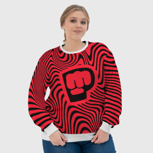 Женский свитшот 3D PewDiePie Logo - фото 6