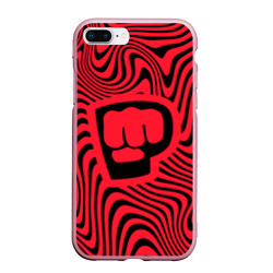 Чехол для iPhone 7Plus/8 Plus матовый PewDiePie Logo