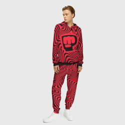 Мужской костюм с толстовкой 3D PewDiePie Logo - фото 2