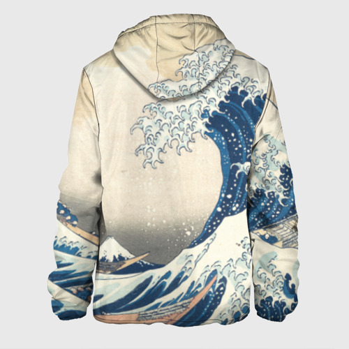 Мужская куртка 3D Большая волна в Канагаве, цвет 3D печать - фото 2