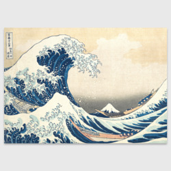 Поздравительная открытка Большая волна в Канагаве