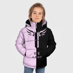 Зимняя куртка для мальчиков 3D BTS A.R.M.Y - фото 2