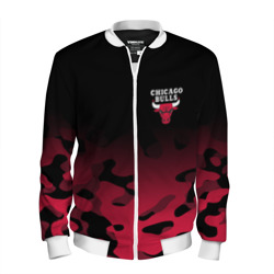 Мужской бомбер 3D Chicago bulls