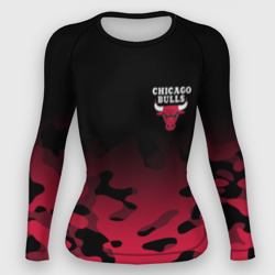 Женский рашгард 3D Chicago bulls