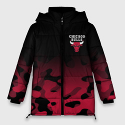 Женская зимняя куртка Oversize Chicago bulls