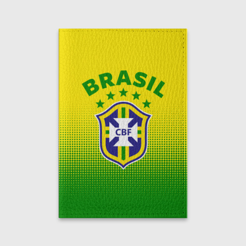 Обложка для паспорта матовая кожа Бразилия, цвет фиолетовый