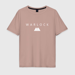 Мужская футболка хлопок Oversize Warlock