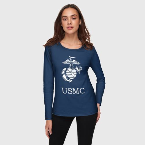 Женский лонгслив 3D United States Marine Corps - фото 3