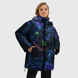 Женская зимняя куртка Oversize Как приручить дракона - фото 2