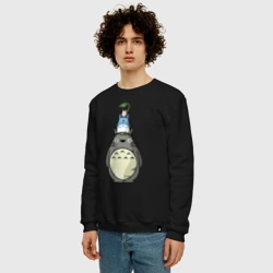 Мужской свитшот хлопок Тоторо - фото 2