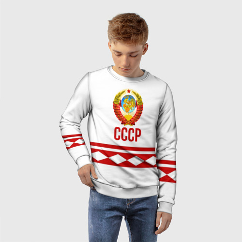 Детский свитшот 3D СССР, цвет 3D печать - фото 3