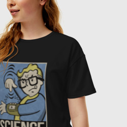 Женская футболка хлопок Oversize Fallout 5 - фото 2
