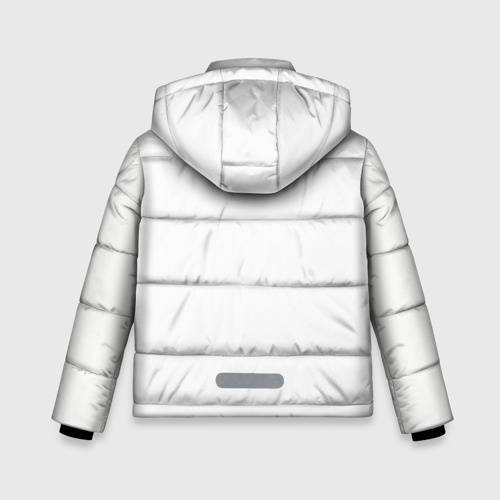 Зимняя куртка для мальчиков 3D с принтом Хлоя, вид сзади #1