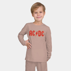 Детская пижама с лонгсливом хлопок AC/DC - фото 2