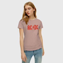 Женская футболка хлопок AC/DC - фото 2