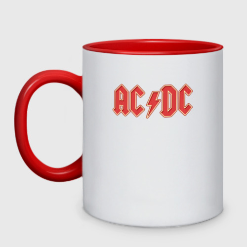 Кружка двухцветная AC/DC