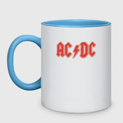 Кружка двухцветная AC/DC