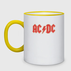 Кружка двухцветная AC/DC