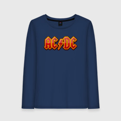 Женский лонгслив хлопок AC/DC