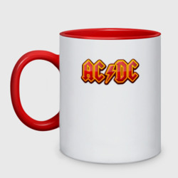 Кружка двухцветная AC/DC