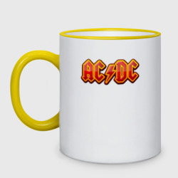 Кружка двухцветная AC/DC