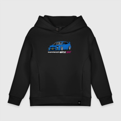 Детское худи Oversize хлопок Subaru Impreza WRX STI GD