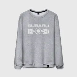 Мужской свитшот хлопок Subaru оппозитный двигатель