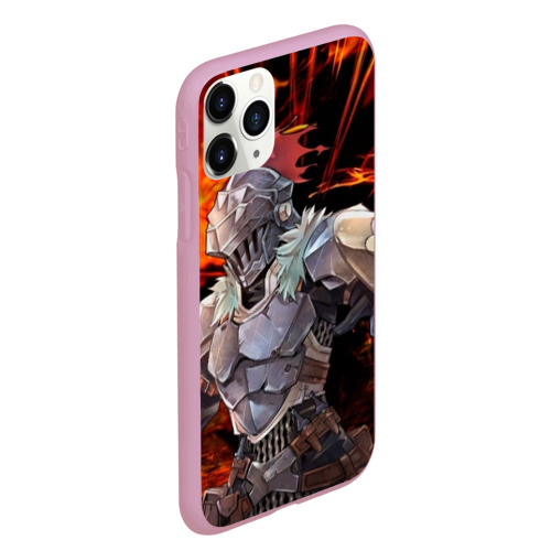 Чехол для iPhone 11 Pro Max матовый Goblin Slayer 2, цвет розовый - фото 3