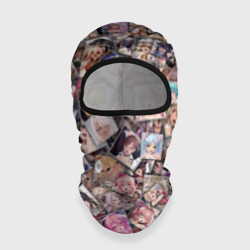 Балаклава 3D Ахегао цвет