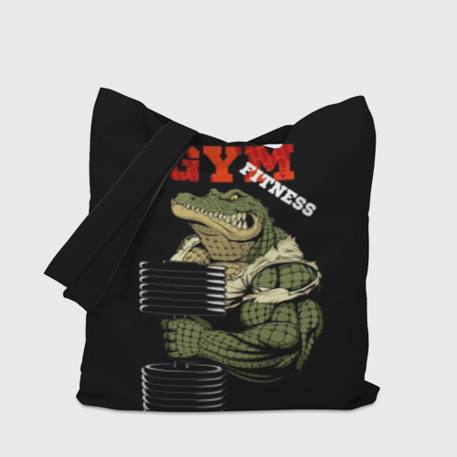 Шоппер 3D GYM fitness crocodile - фото 4