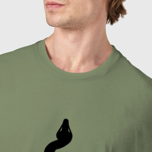 Мужская футболка хлопок с принтом HUNTER, фото #4