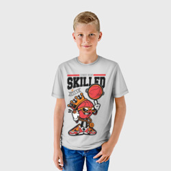 Детская футболка 3D Skilled and lucky - фото 2