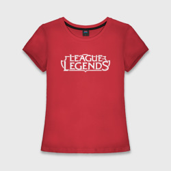 Женская футболка хлопок Slim League of Legends