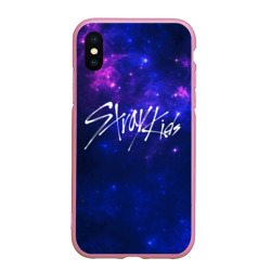 Чехол для iPhone XS Max матовый Stray Kids