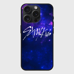 Чехол силиконовый для Apple iPhone 15 Pro матовый Stray Kids