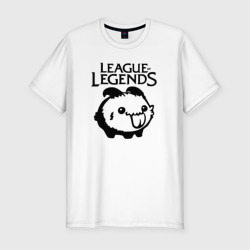 Мужская футболка хлопок Slim League of Legends