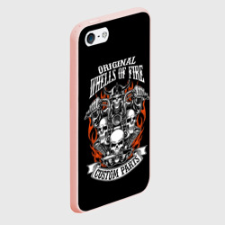 Чехол для iPhone 5/5S матовый Original wheels of fire - фото 2