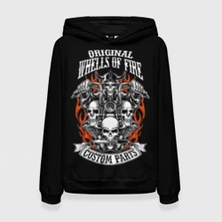 Женская толстовка 3D Original wheels of fire