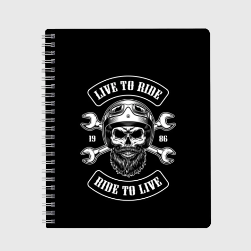 Тетрадь Live to ride - ride to live
